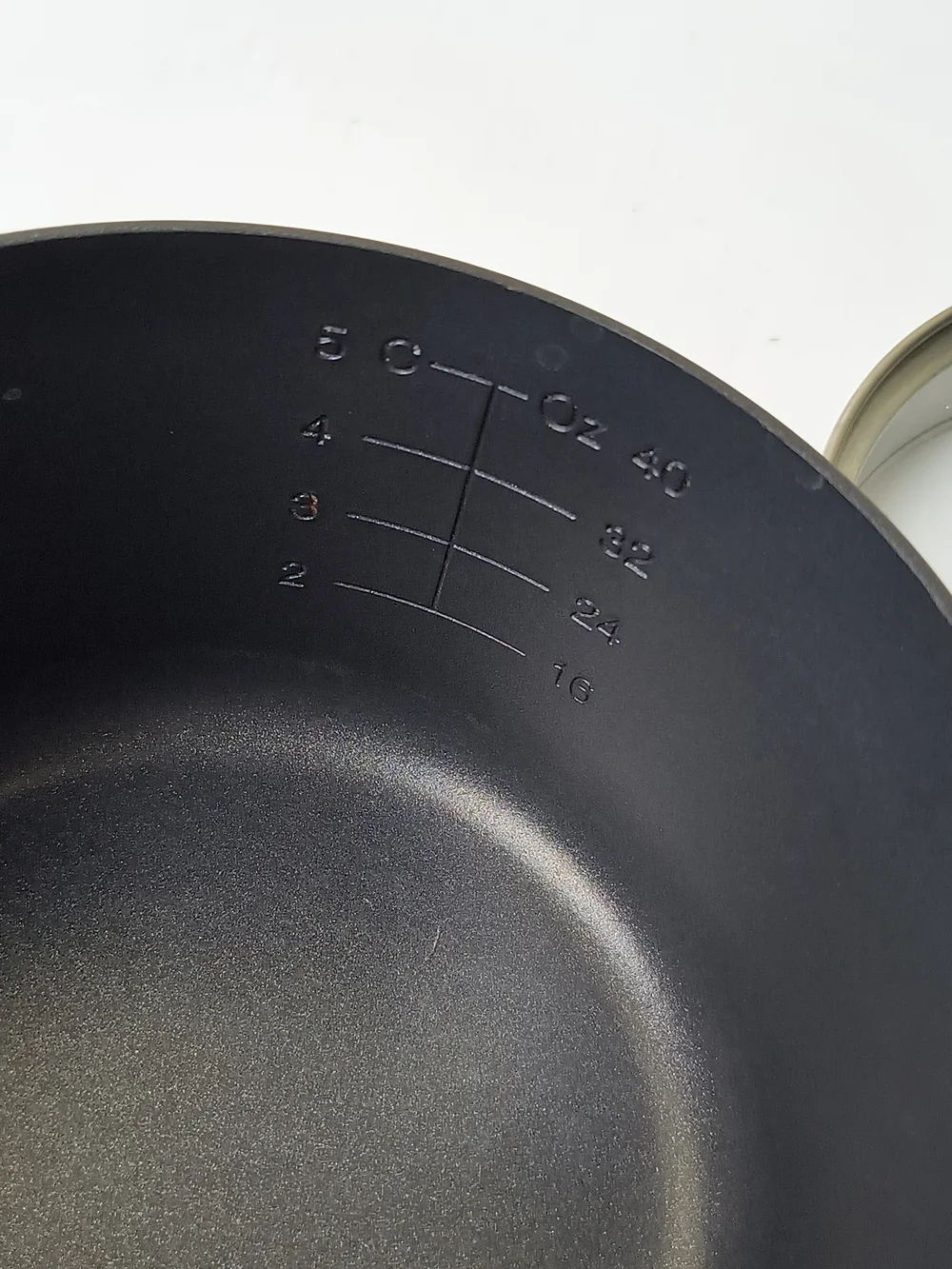 Calphalon 1.5qt/1.4L Black Saucepan with Glass Lid and Stainless Handle